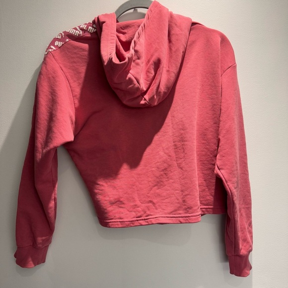 Puma Cropped Sweatshirt Size Small - Picture 2 of 7